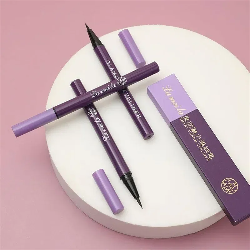 リキッドアイライナーペンシル,ブラック,防水,速乾性,滑らか,長持ち,超薄型,ソフト,ナチュラル,汚れ防止