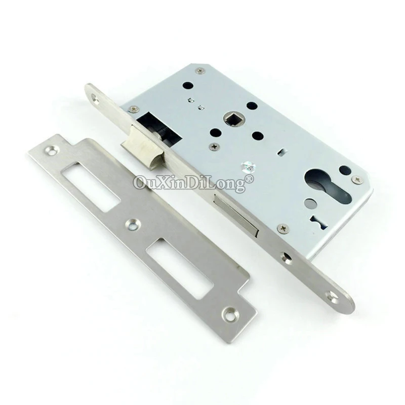 Brand New European Mortise Door Lock body Fire Door Lock body Split Door Lock Repair Parts 7250 7255 7260 7265 Powder Finished