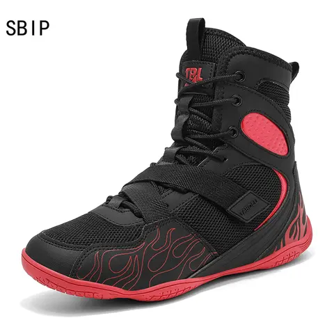 Scarpe da boxe da uomo Combattimento Scarpe da wrestling classiche da allenamento Sneakers di alta qualità Stivali da boxe sportivi da donna Sneake