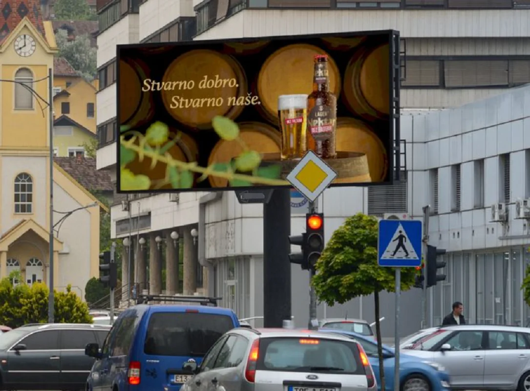 High Refresh Rate P5 Seamless Stitching Outdoor Fixed Installation Screen Digital Led Display