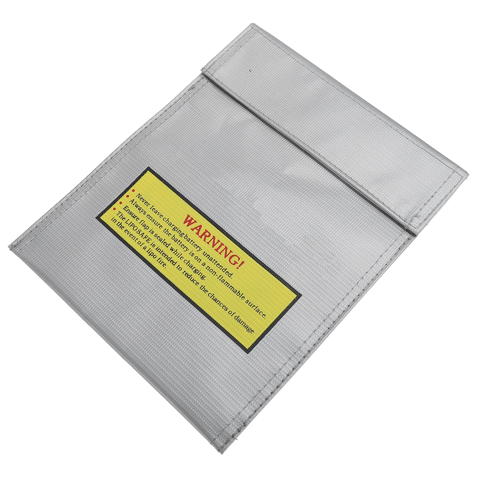 

Batteries Explosion-proof Bag Fire Fireproof Safe Storage Protective Batterybag Silver Bags