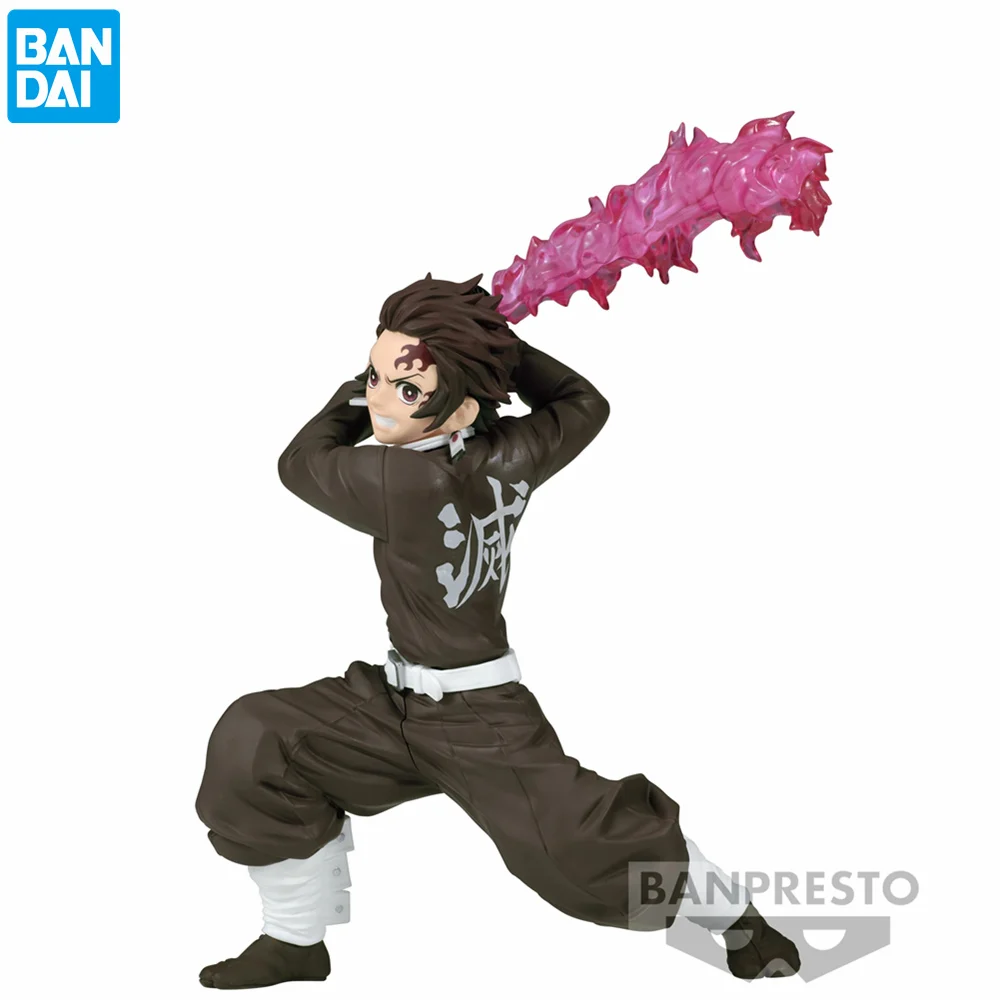 BANDAI BANPRESTO Anime Demon Slayer: Kimetsu no Yaiba VIBRATION STARS-Tanjiro Kamado-Ⅱ Pvc Action Figures Figurine Toys