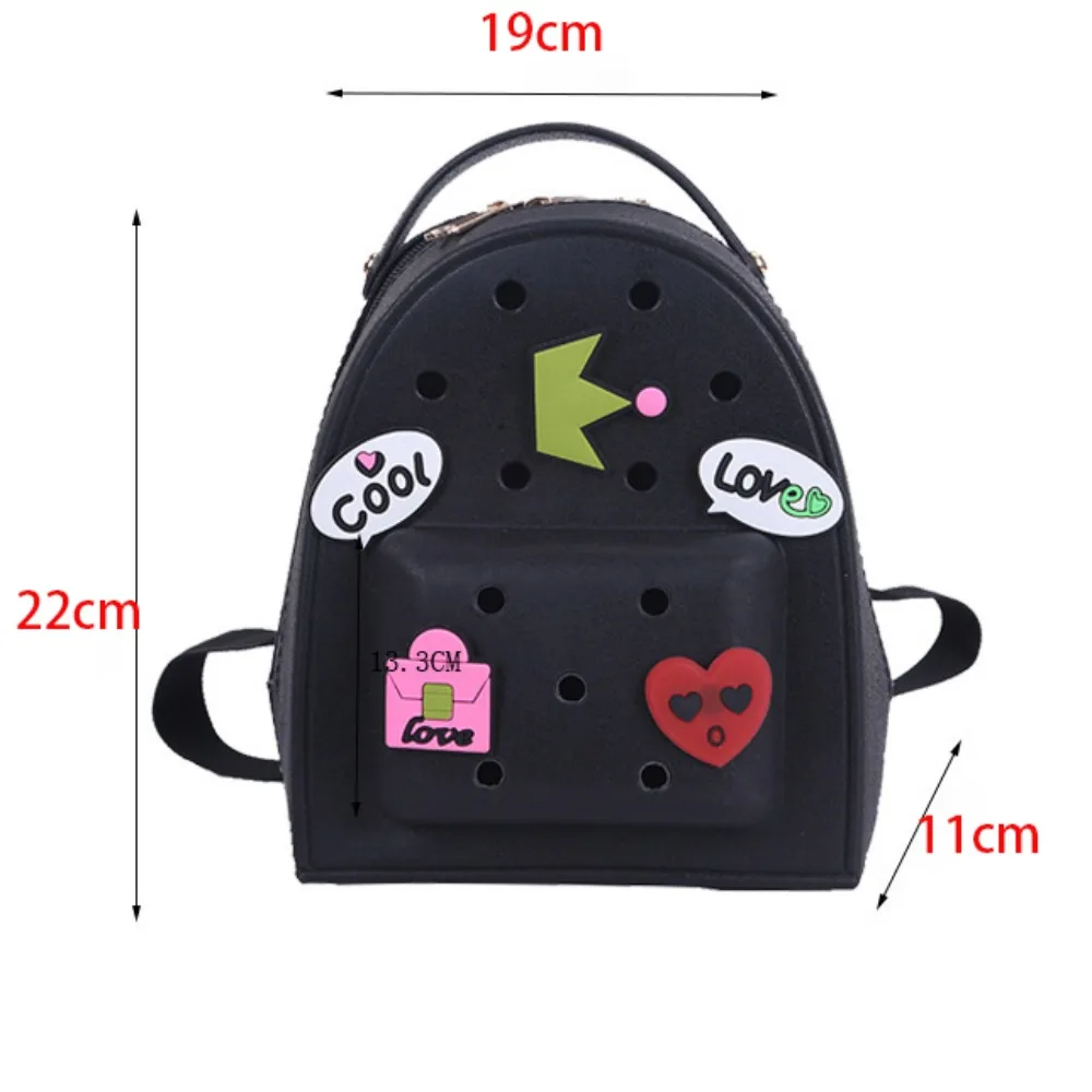 Creative DIY EVA Bogg Backpack Sandproof Summer Hole Beach Bag Shouldbag Portable Travel Storage Bag Gif for Kids