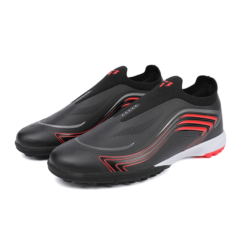 Men Low Top Football Boots TF AG Soccer Cleats Ultralight Breathable Non-slip Outdoor Artificial Grass Training Match Sneakers C 3