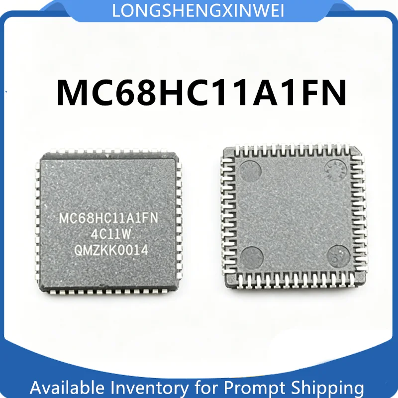 1PCS New MC68HC11A1FN Original PLCC-52 8-bit Microcontroller Chip in Stock