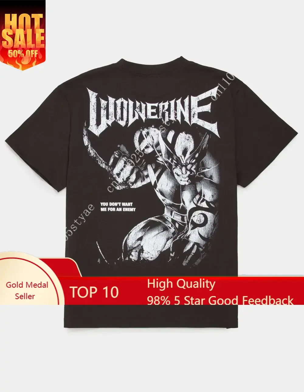 

MARVEL Wolverine Enemy Mens Tee