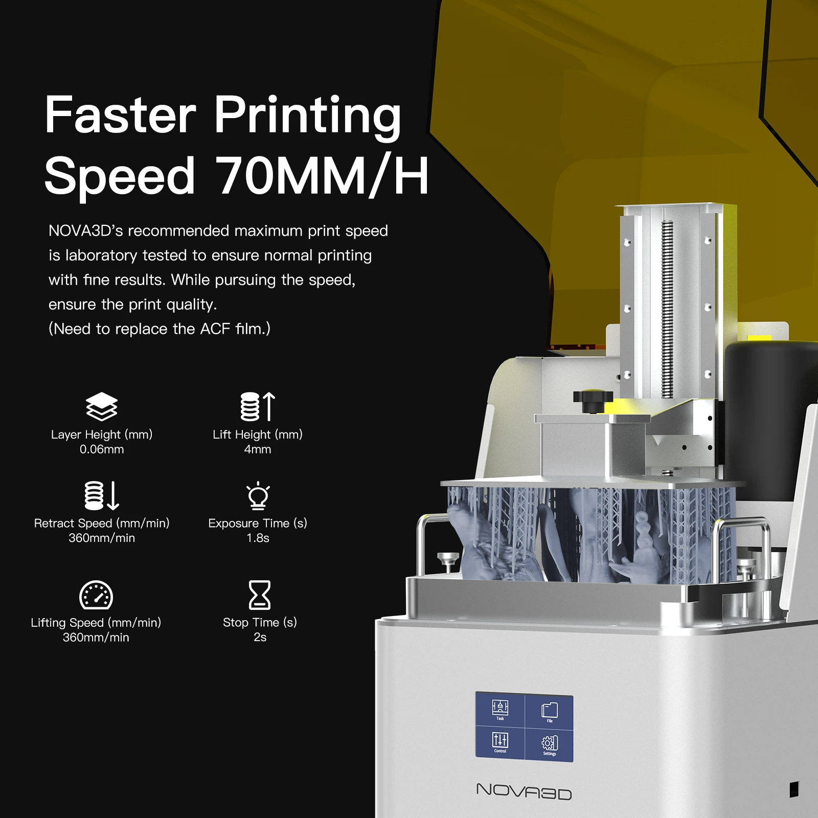 OEM/ODM Auto Leveling High-accuracy LCD UV Resin 3 D Printer For  Figure Jewelry Model And Industrial Design 3d Printer