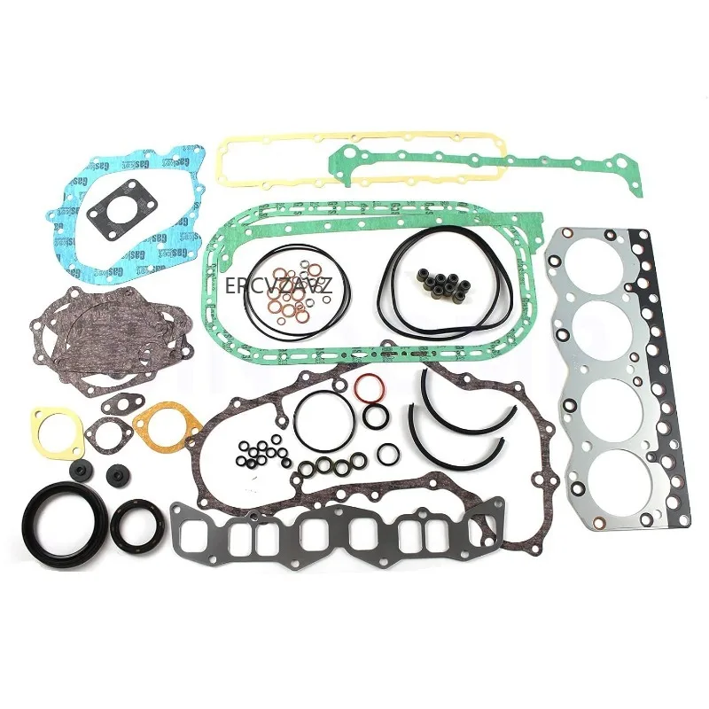 Engine Overhaul Gasket Kit Set for Isuzu Tcm Hyster Komatsu Forklift C240 C240PKJ C240PKG Engine