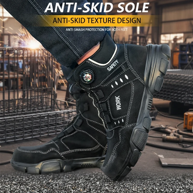 Sicherheitsschuhe, Arbeitsschuhe, Bergbaustiefel, Haushaltsreinigungsschuhe, Logistik- und Transportschuhe, Anticrash-Schuhe – Detail 3