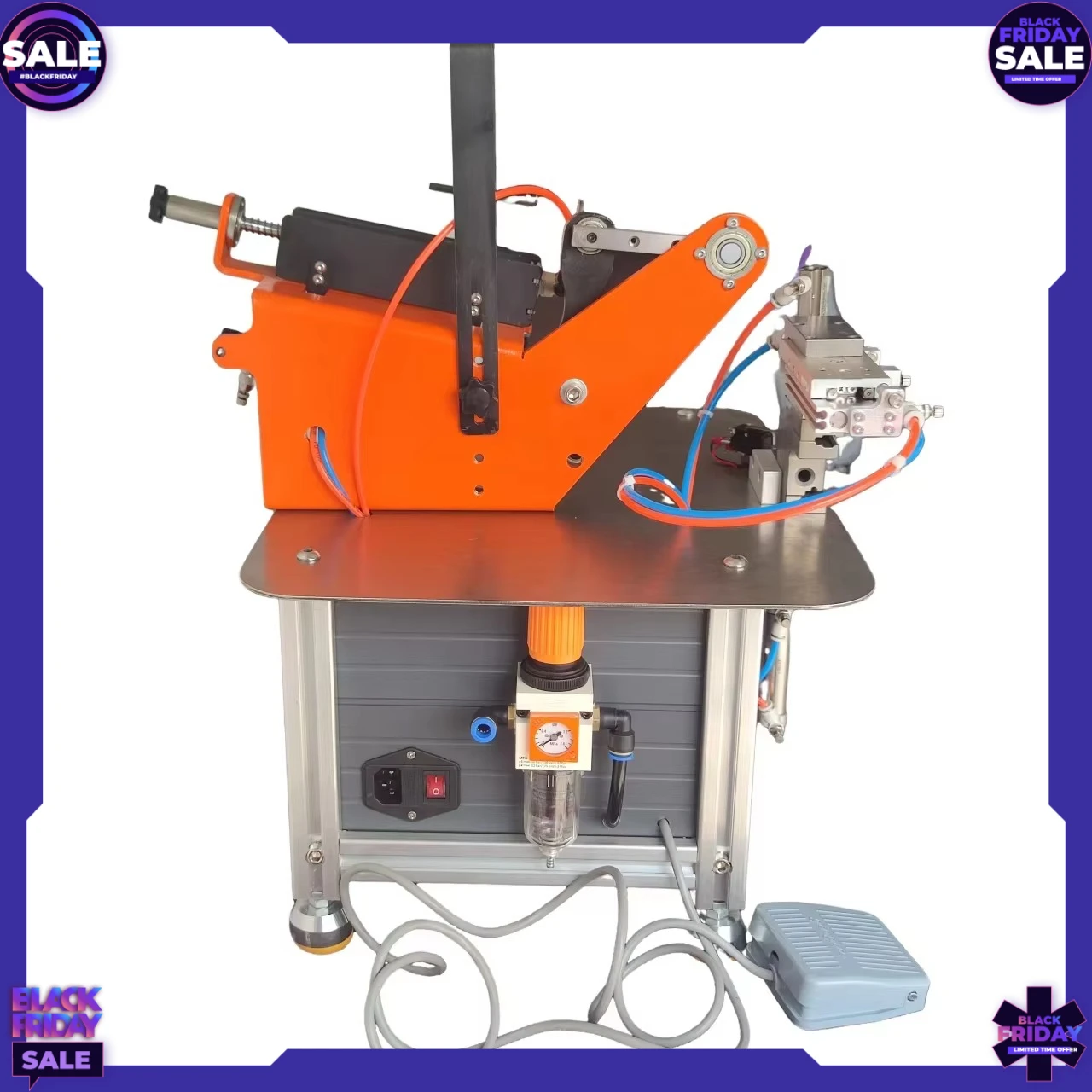 Booster Automatic Loop Tag Pin Machine-Durable & Convenient Steel Material 100pcs/Row Loop Pin