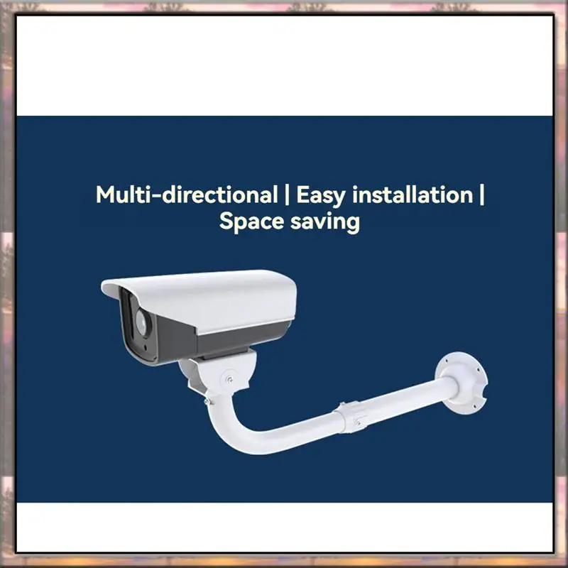 

BAAZ HOT Surveillance Camera Telescopic Bracket L-Shaped, Adjustable 30-60Cm Ideal For Outdoor Security Equipment