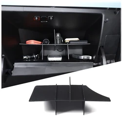 Glove Box Divider Organizer for 2016-2024 Fiat 500 Abarth 595 695 Glovebox Partition Plates Insert Storage Shelf Car Accessories