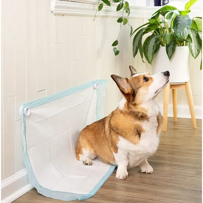 For Dog Pee Pad Holder Pet Urine Pad Sticker Non Slip Cleaning Mat for Puppy Training Indoor Outdoor Home Use
