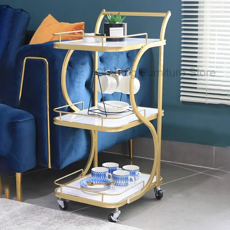 

Furniture Aesthetics Beauty Rolling Tray Dental Trolley Gold Cart Tattoo Professional Hairdresser Utility Muebles Belleza Moving