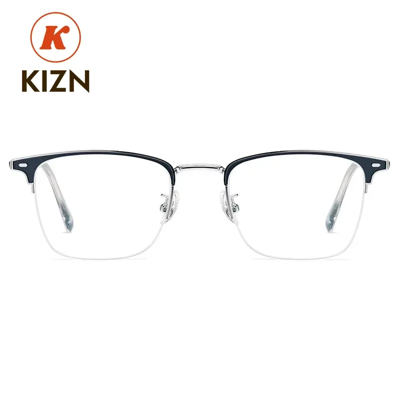 

Очки с полуоправой для мужчин, с защитой от синего света, фотохромные, деловые, оптические, для коррекции близорукости, прогрессивные