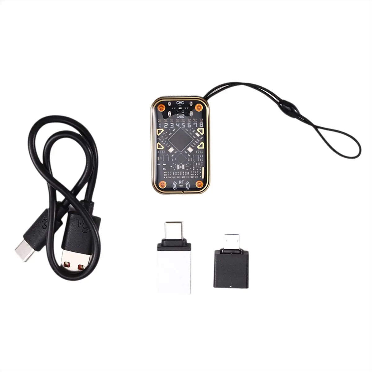 2025 Nowy Chameleon Ultra V2.0 Czytnik Chipów RFID Emulator Kart Inteligentnych + 2 Karty XCUID 125K 13.56Mhz Dekoder Kart NFC Duplikator