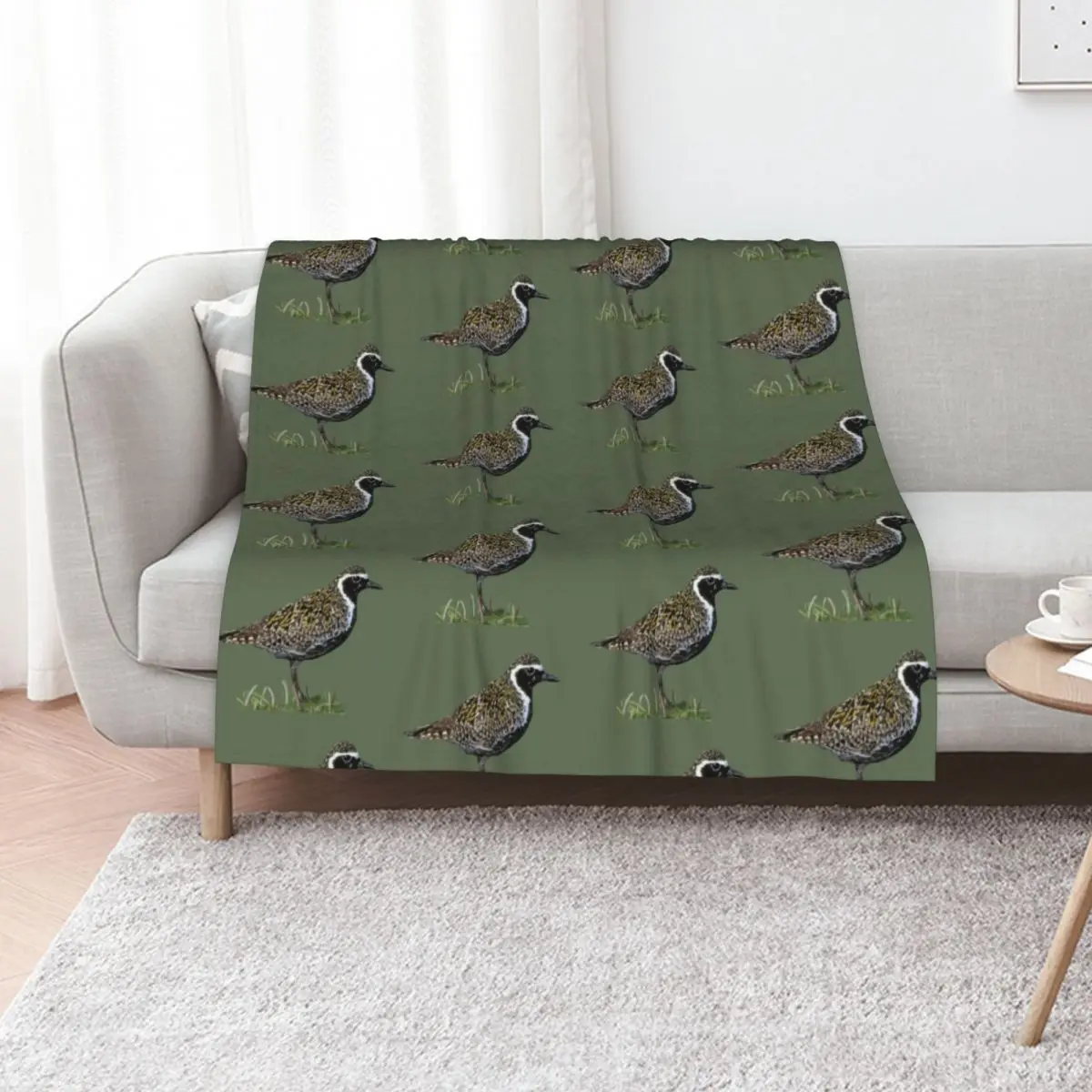 Pacific Golden Plover ready to fly to Alaska Throw Blanket Camping Weighted cosplay anime Summer Blankets