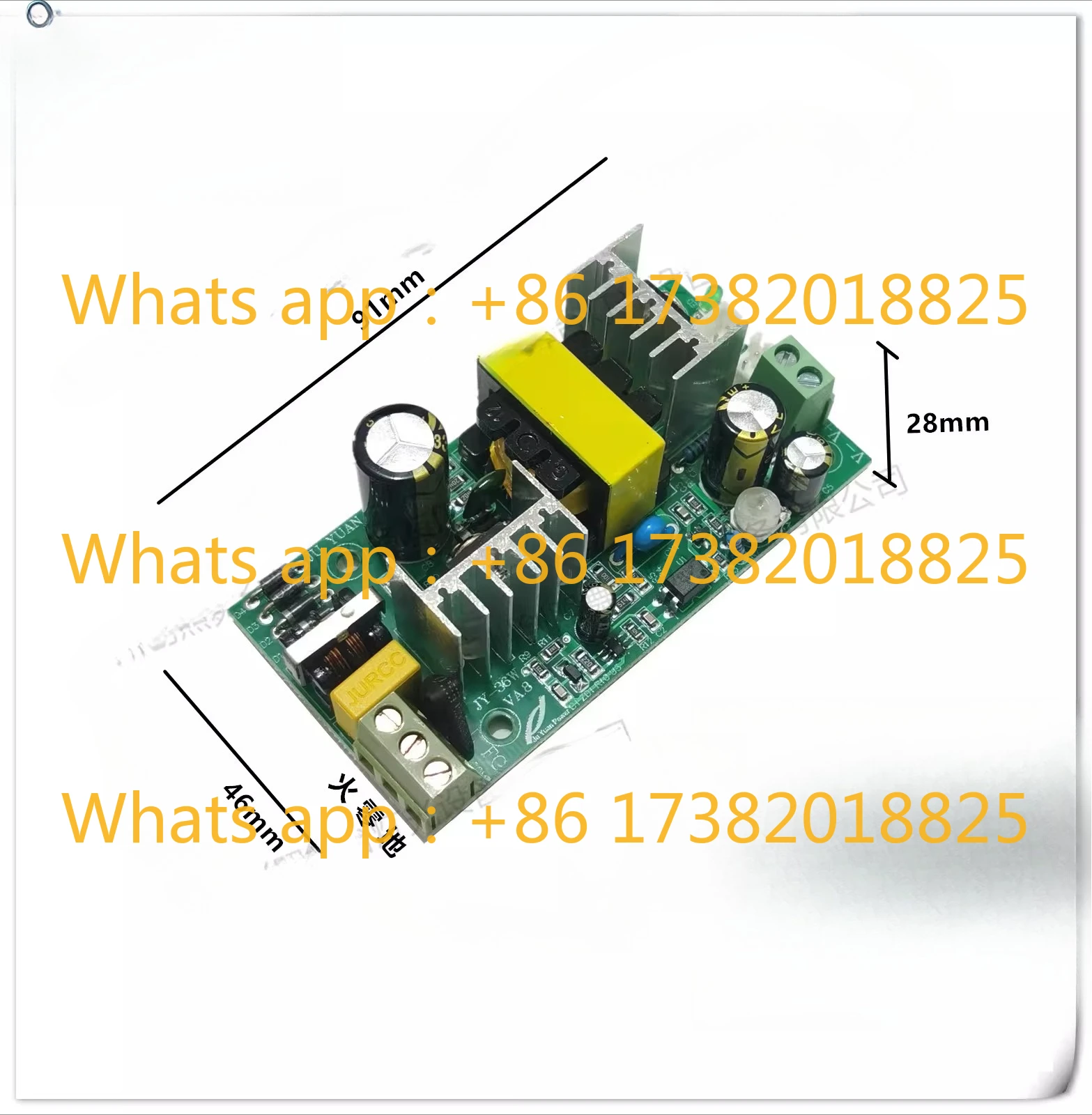 Stage wedding lighting lighting power supply JY60W 12V24V bare board 1W