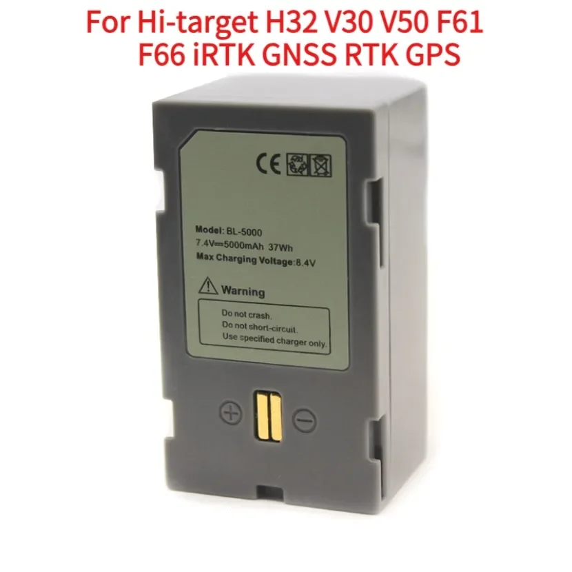 

7.4V 5000mAh BL-5000 Battery for Hi-target H32 V30 V50 F61 F66 iRTK GNSS RTK GPS Li-ion Battery