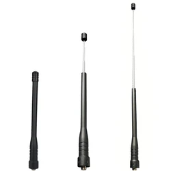 1pc Universal Walkie Talkie Telescopic Rod High Gain Antenna For Baofeng 888s 15 * 1 * 1cm