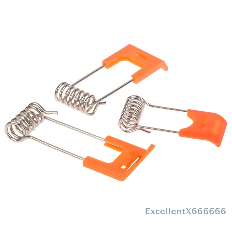 10PCS For Led Downlight Panel Light Ceiling Light Steel Springs Metal Clamps Spring Circlip With Rubber Sleeve Lighting