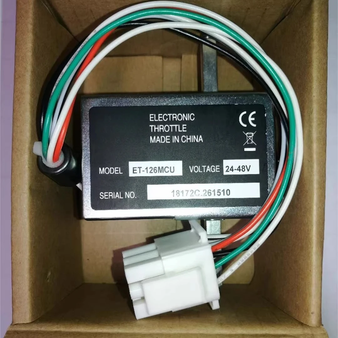 

CUR-TIS accelerator ET126/ET165 medium force, electric forklift handle, electronic throttle
