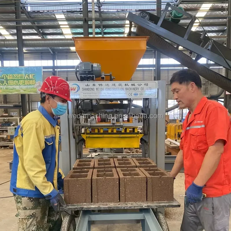 Small Manual Hydraulic Ciment Cinder Hollow Color Paver Block Laying Maker Machine Cement Block Press Moulding Making