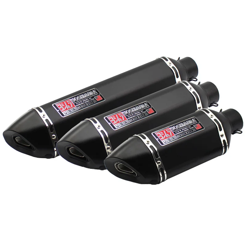 

Inlet 51mm 61mm Motorcycle Exhaust Pipe Muffler Yoshimura Escape DB Killer Universal for TMAX NMAX PCX XMAX FZ8 FZ6N R1 R6 etc