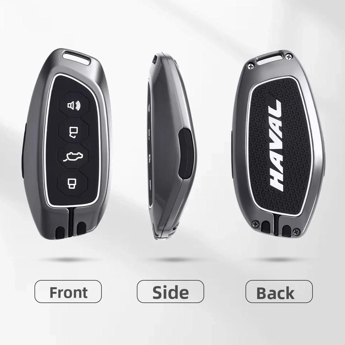 Car Accessories Zinc Alloy Fob Key Case Holder Cover Chain For Great Wall Haval H6 H9 H2 M6 Cool Dog Plus Owl Dragon MAX H7 H4 view 3