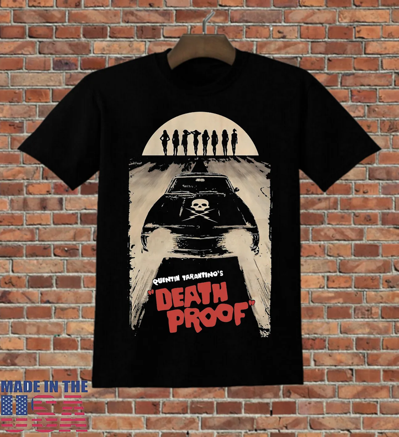 デス-プルーフ-クエンティン-タランティーノ-映画-ブラック-t-シャツ-フルサイズ-s-5xl