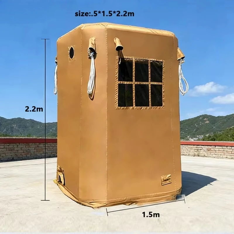Wholesale Waterproof Inflatable Camping Tent Foldable Dressing Room Toilet Portable Shower Customizable Logo Instant Build