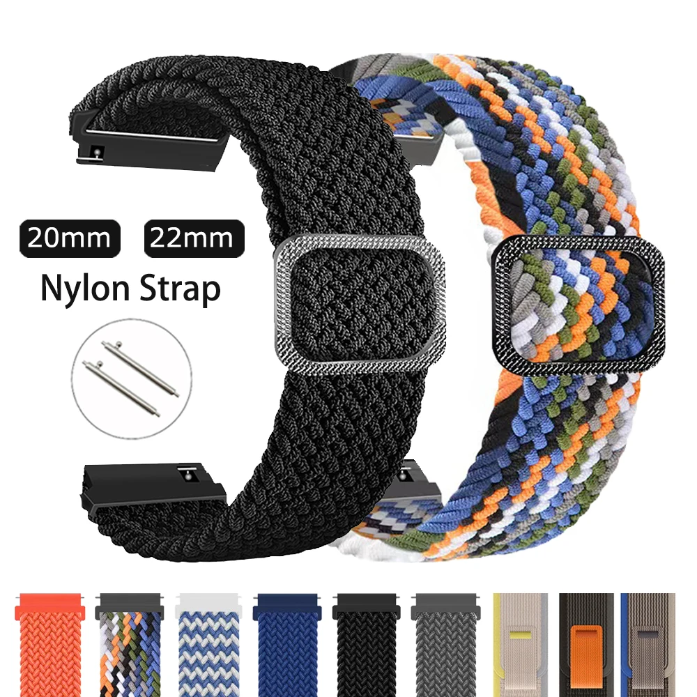 Für SUUNTO Run Uhrenarmband Nylonband für SUUNTO PACE 2 S/5 9 PEAK/VERTICAL/OCEAN/3 Fitnessarmband 20mm 22mm Sportarmband