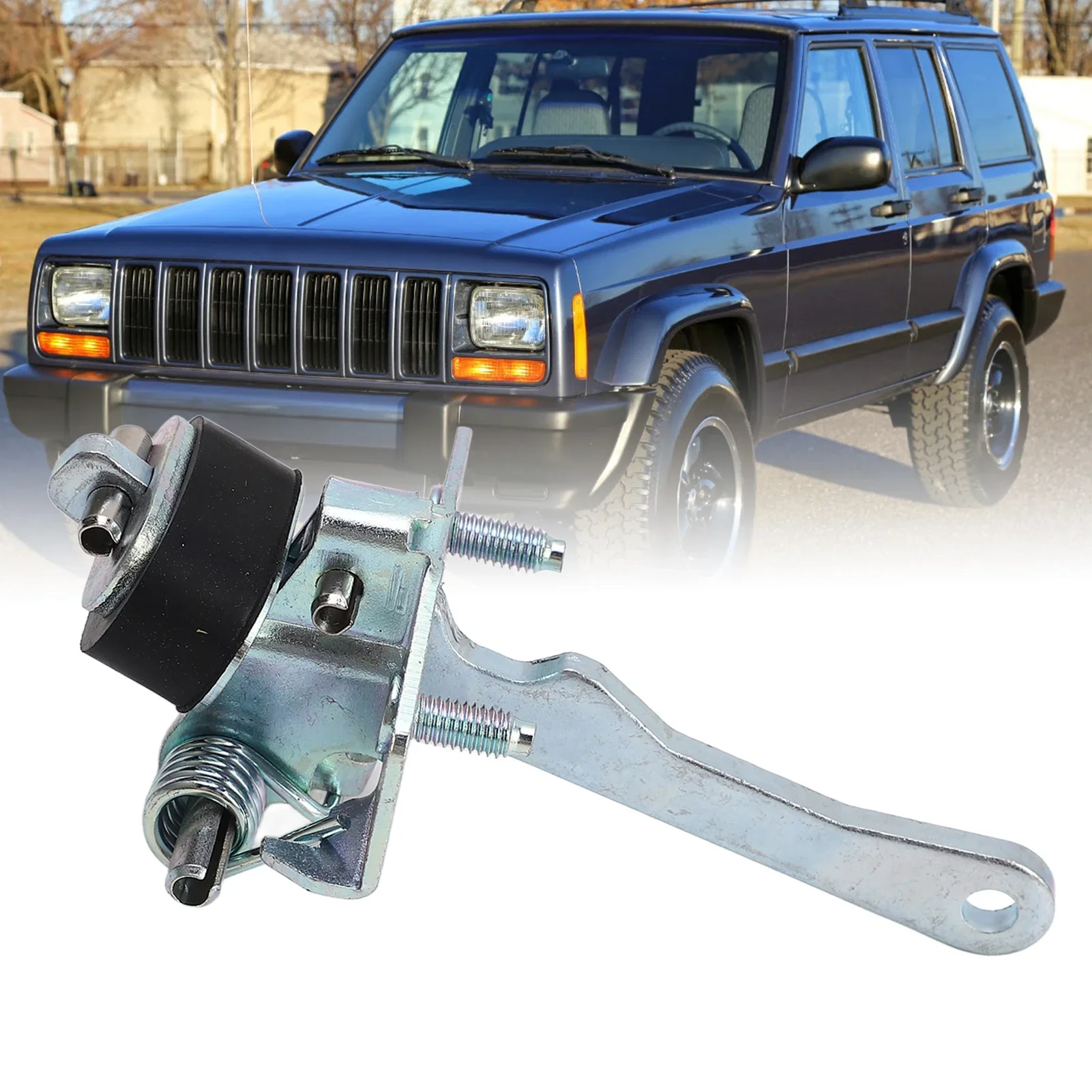 

Рычаг проверки двери Передний левый и правый ремень для двери 55235571AB Замена стопора рычага проверки двери для Jeep Cherokee XJ 1984-1981 гг.