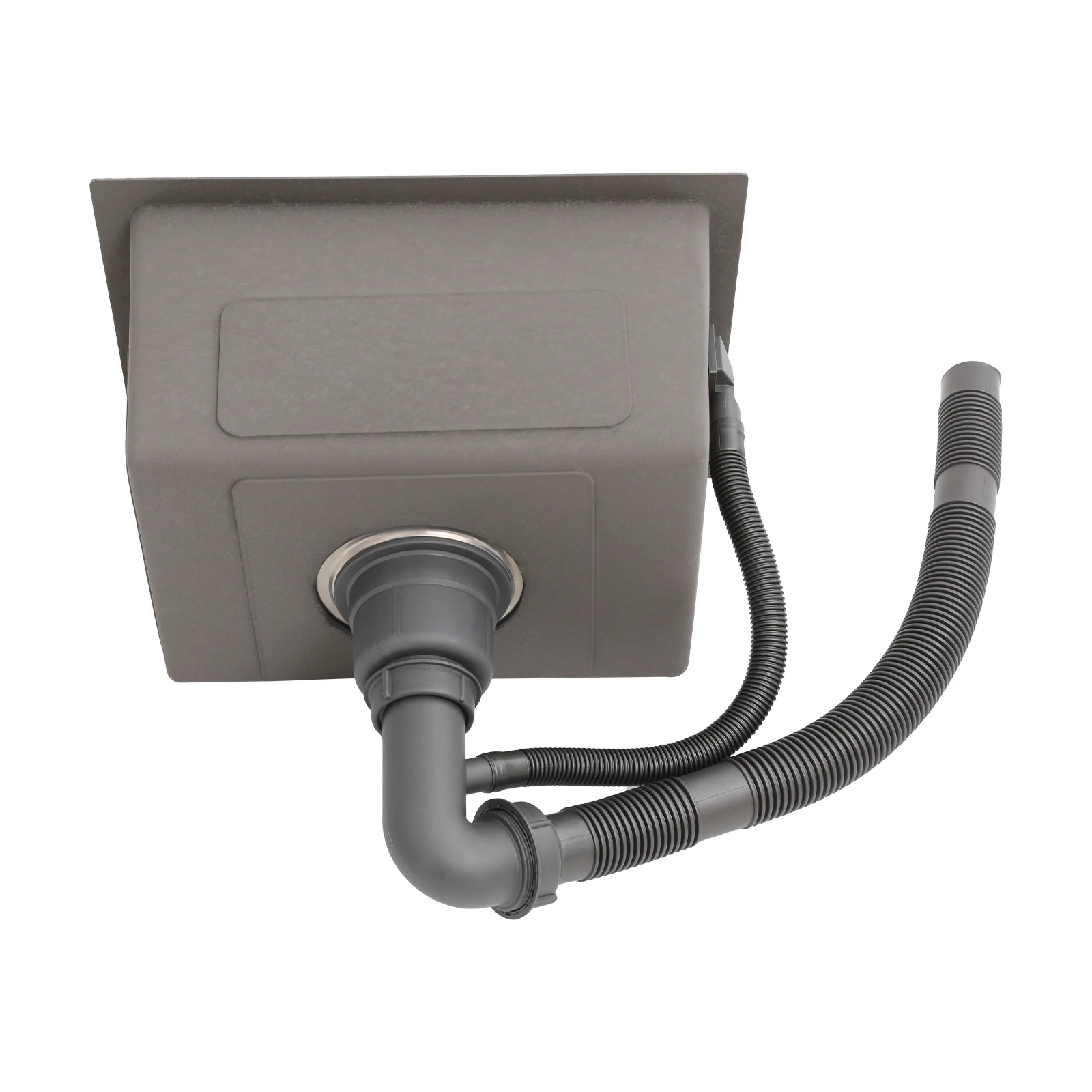 حوض مطبخ من الفولاذ المقاوم للصدأ على/تحت/مركز |   حوض غسيل المياه بفتحة واحدة 40*30*20 سم