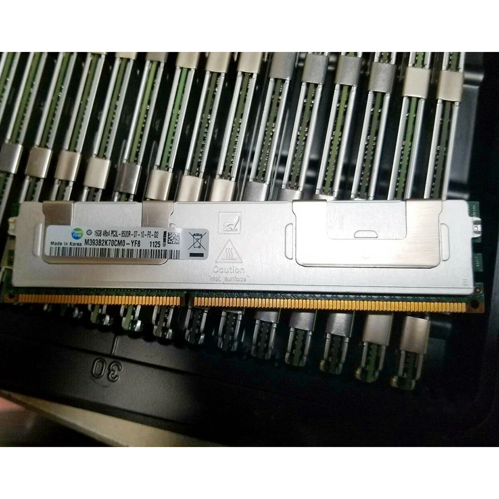 

1 шт. для Samsung RAM 16G 16GB 4RX4 PC3L-8500R REG DDR3L 1066, Серверная память