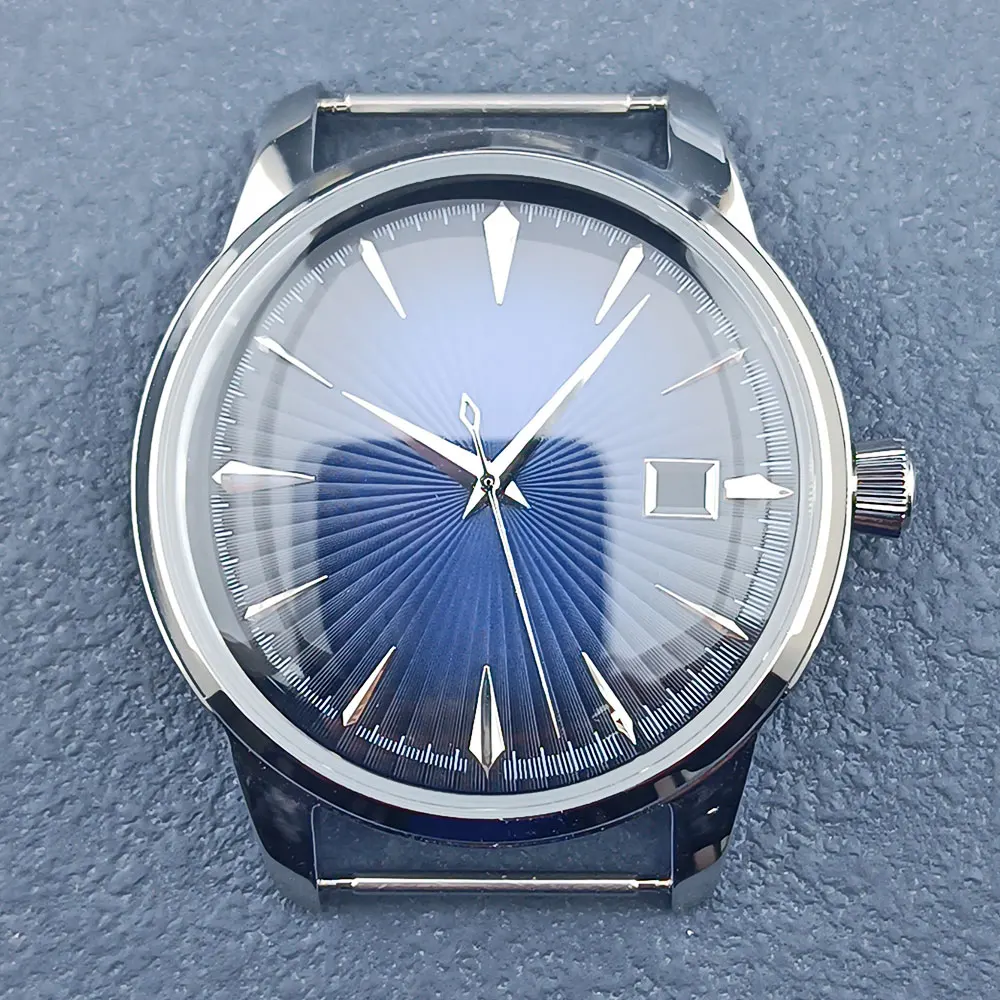 40mm stainless steel waterproof watch case suitable for NH35 movement 35mm dial cocktail automatic watch replacement parts
