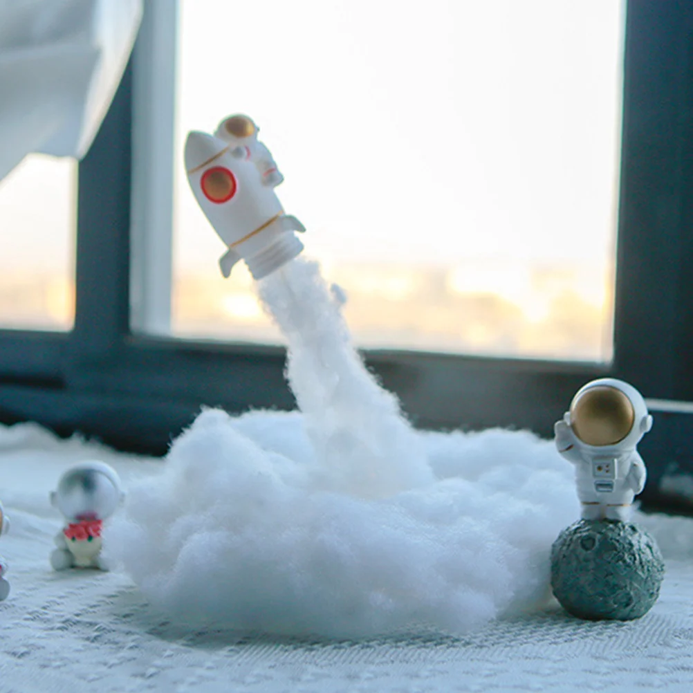 رائد الفضاء ليلة ضوء مصباح سيليكون الطفل الحضانة غرفة الاطفال ديكور الهدايا القطن لينة دائم آمنة متعددة الأغراض DIY الوالدين والطفل