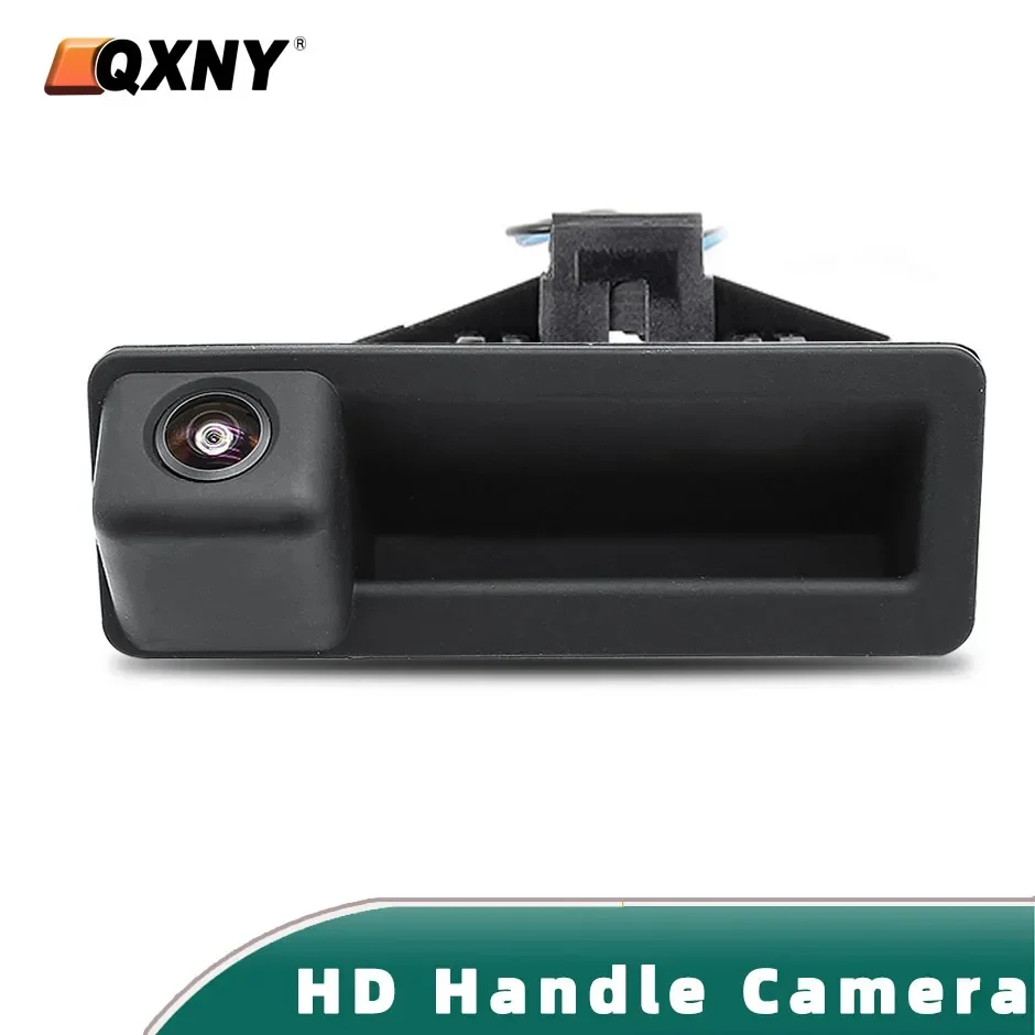 

QXNY Night Vision Vehicle HD Fisheye Lens Car Reverse Backup Trunk Handle Camera for BMW 3 Series 5 Series X5 X6 E39 E60 E70 E82