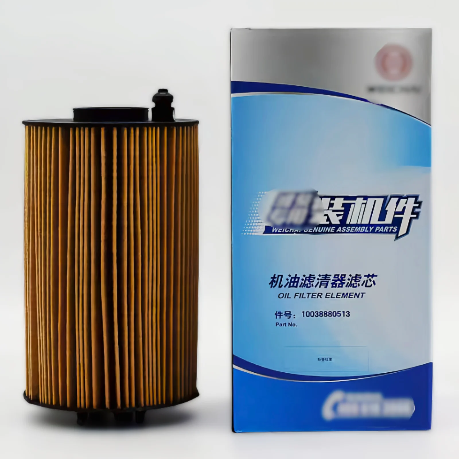 

10038880513/611600070119 Weichai original oil filter element; Weichai WP10H WP9H engine oil filter element 10038880513