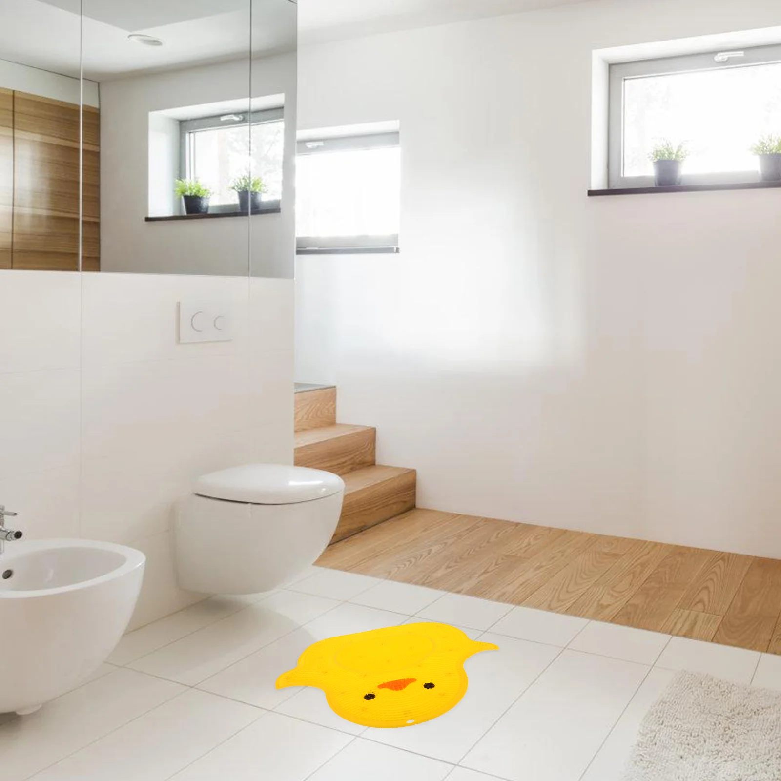 

Rubbing Feet Massage Non-slip Mat Bathroom Silica Gel Foot Scrubbing for Shower