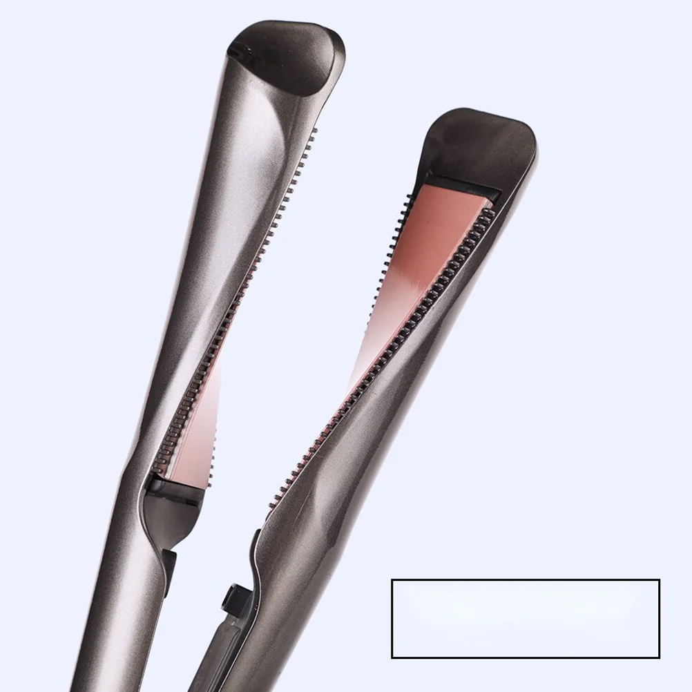 

2 in 1 Ceramic Hair Straightener and Culer Spiral Design Adjustable Temperature Electric Hair Style Tool Uk Plug