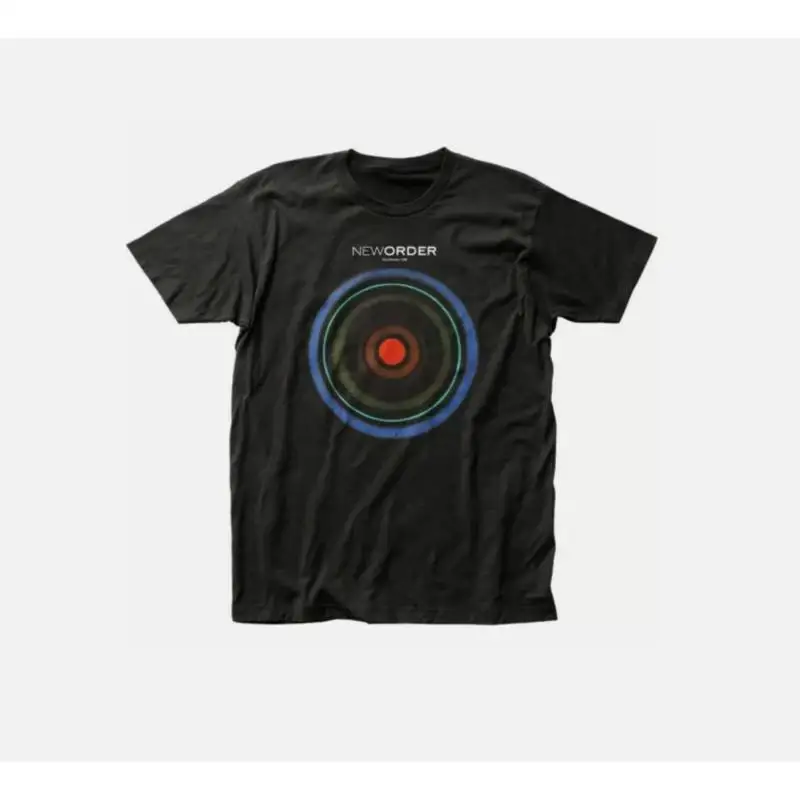 

New Order Blue Monday T Shirt Mens Licensed Rock N Roll Music Band Tee New Black