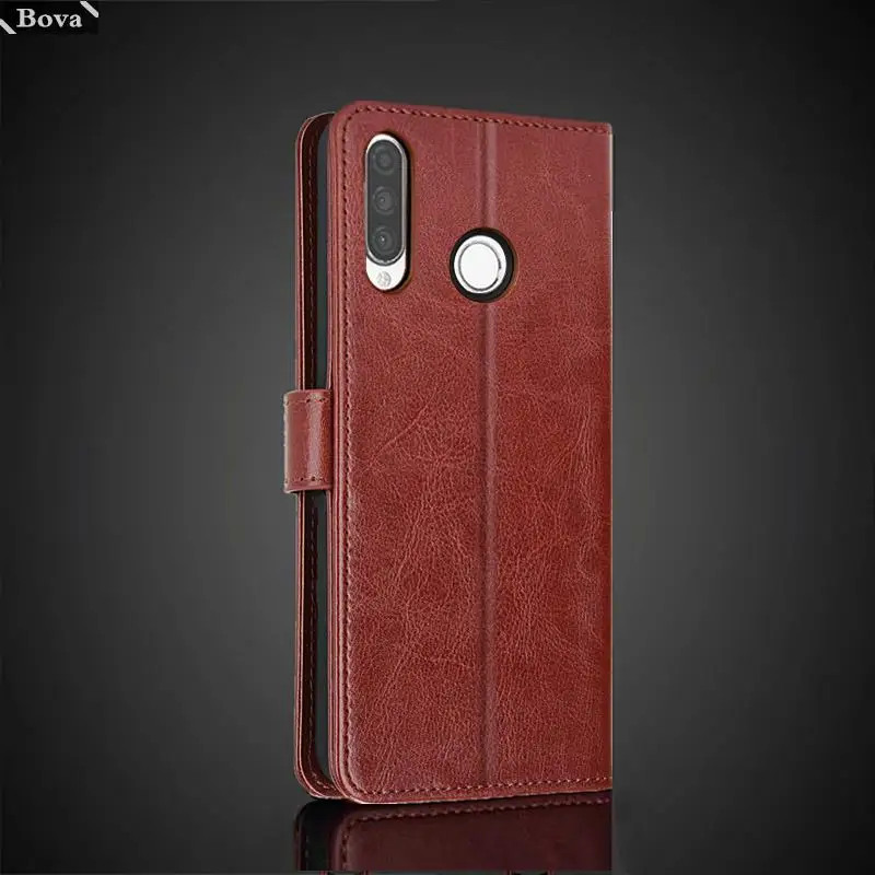 Card Holder Cover Leather Case for Huawei P30 Lite / P30 Lite 2020 / P30 Lite XL Cover Retro Wallet Fitted Case Fundas Coque