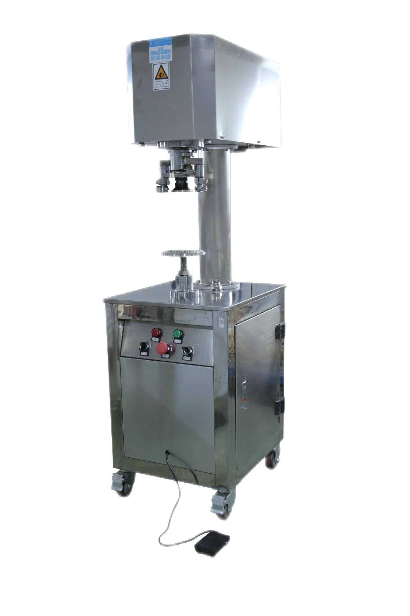 2025Small Size Cheap Price Popcorn Can Sealing Electric Tin Can Closing Machine for Plastic Paper Aluminum Beer Can