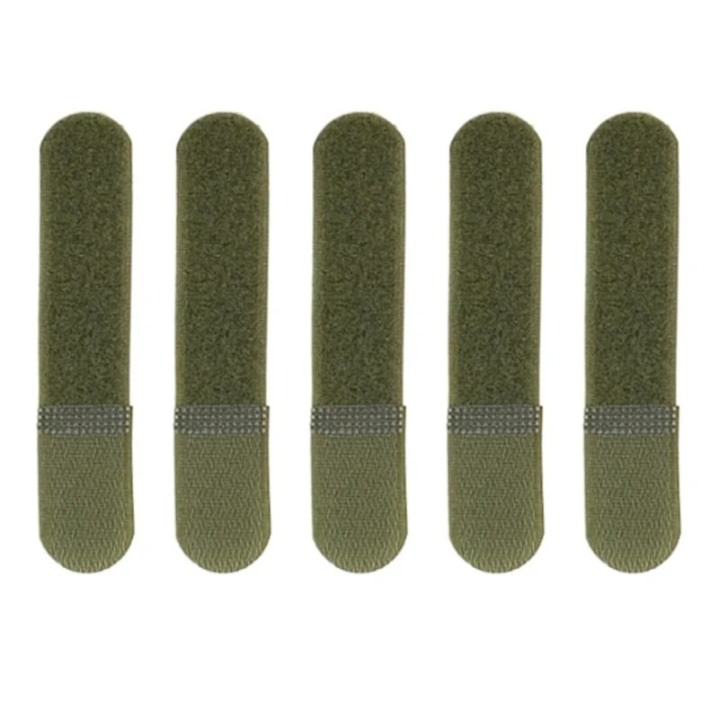 5 Pieces Cable Ties for Hunting Vest, 120mm/160mm Adjustable Cable Straps Wire Management, for Various Cable, Data Cable