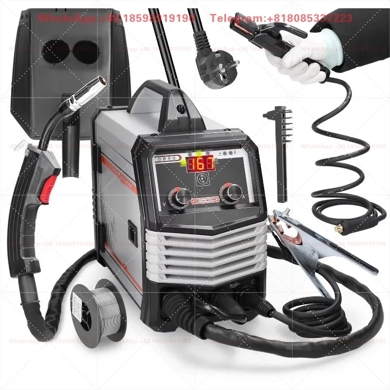 TIG-160C Inverter Multi-Function Welding Machine 220V Rated Input One-Touch Adjustment for CO2/MIG/MAG Welding Wire Feeding