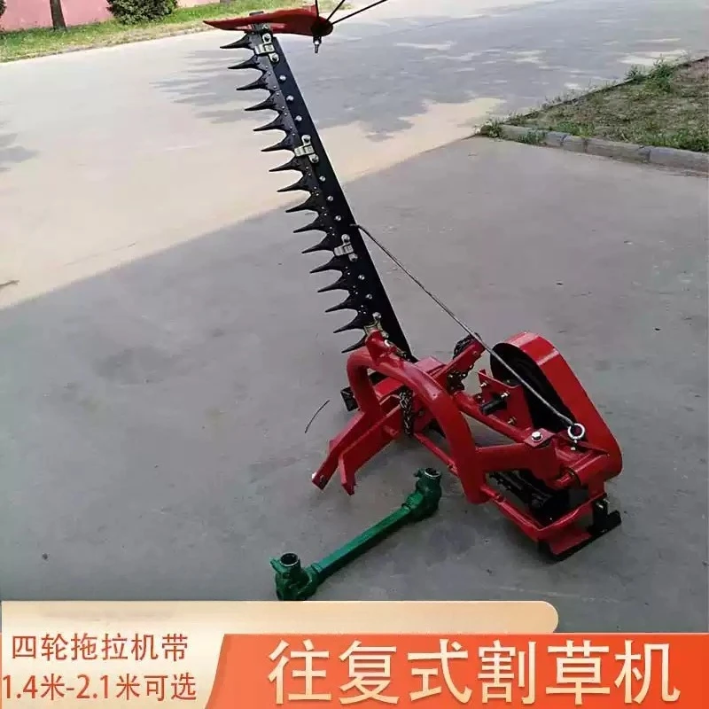 Lawn mower Reciprocating lawn mower Four-wheel tractor with mowing machine Large grassland pasture pruning
