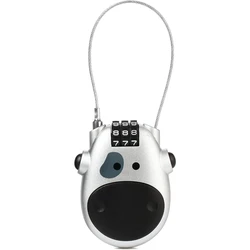 Cable Combination Lock Adjustable Cable Code Locks 3 Digit Combination Lock Security Wire Combo Steel Cable Locks