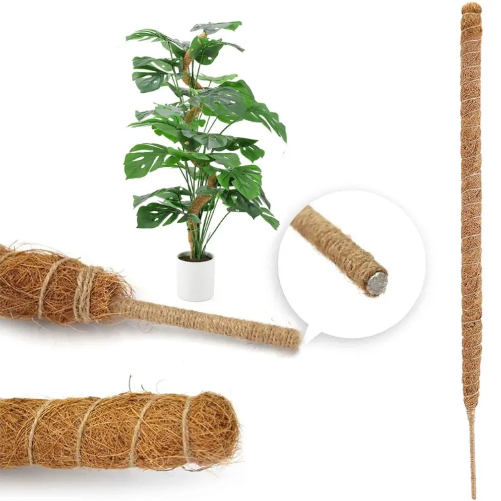 Bendable Suporte De Planta De Extensão, Musgo Pólo, Coco Estacas De Escalada, Monstera Interior, Dill Verde, Vine Planta De Escalada, Acesso Jardim