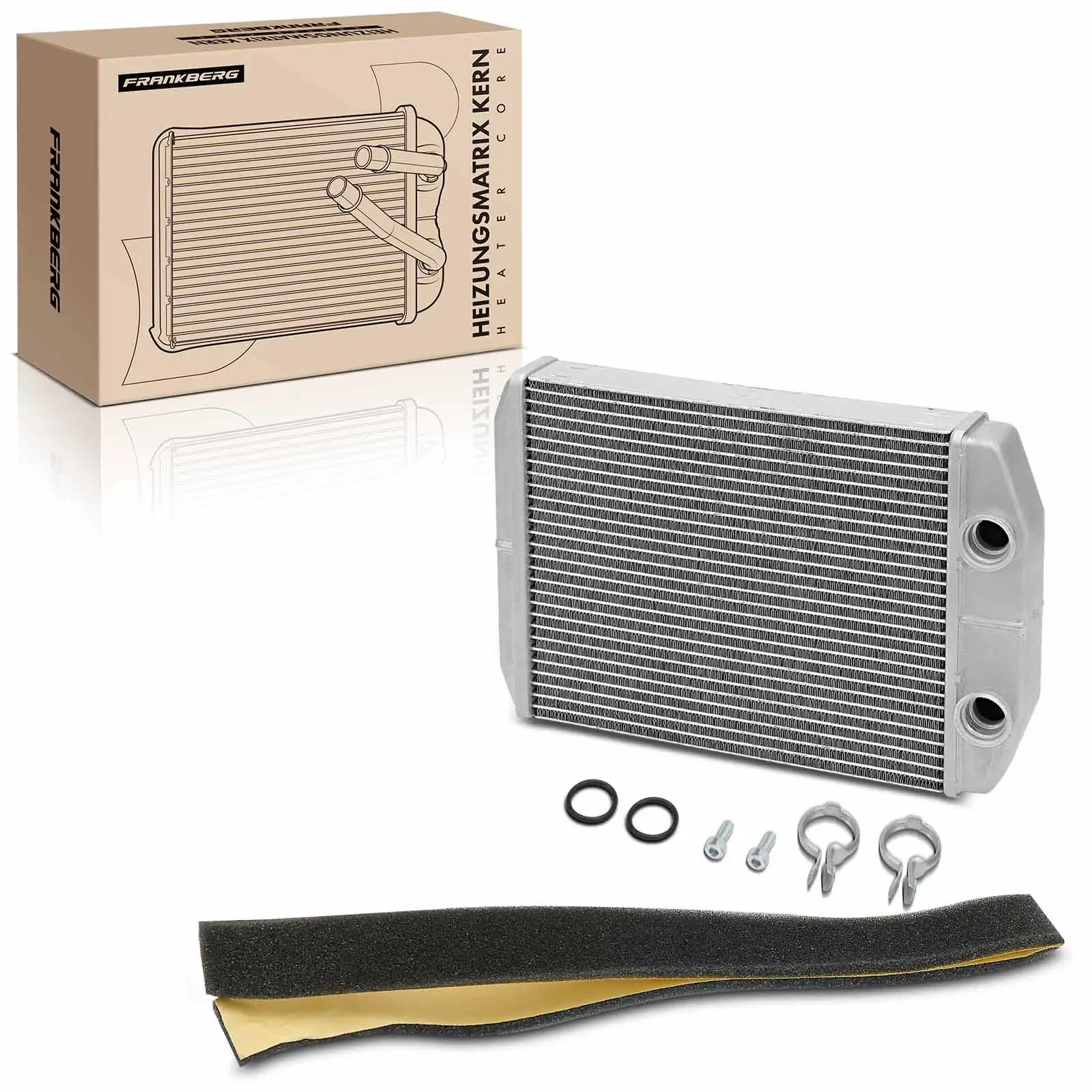 Frankberg 1x Warmtewisselaar Interieurverwarming voor Fiat 500 312 Panda 319 519 Lancia Ypsilon 71458 77366093